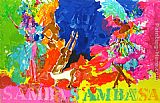 Leroy Neiman Canvas Paintings - Samba Samba